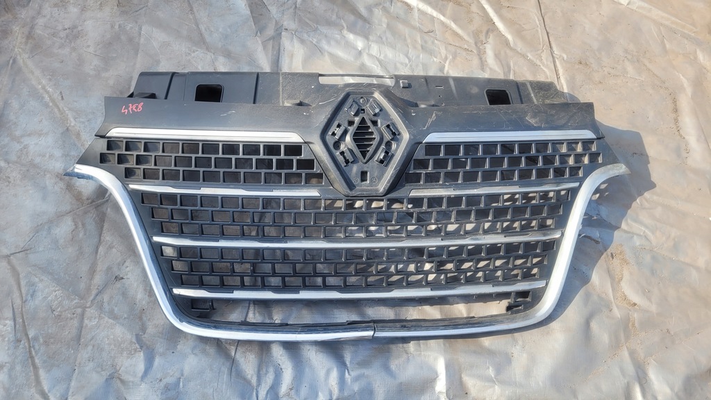 фото №1, Решётка радиатора решётка радиатора renault master iii lift 2019- // 4758