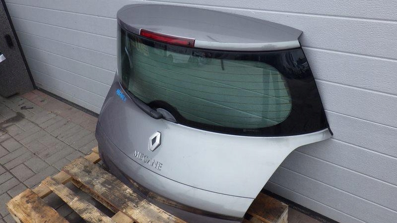 фото №3, Крышка багажника багажника задняя стекло renault megane ii hb