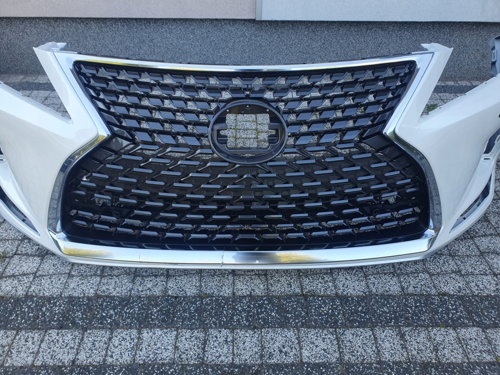 фото №8, Lexus rx rx450 iv lift 085 бампер передний решётка радиатора решётка радиатора хром решётка перед