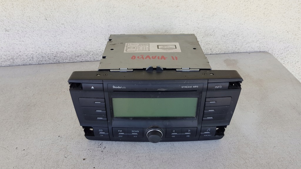 фото №1, Радіо skoda octavia ii
