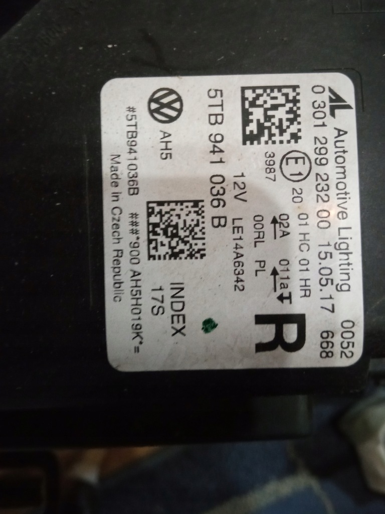 фото №5, Лампа перед vw touran 5tb led