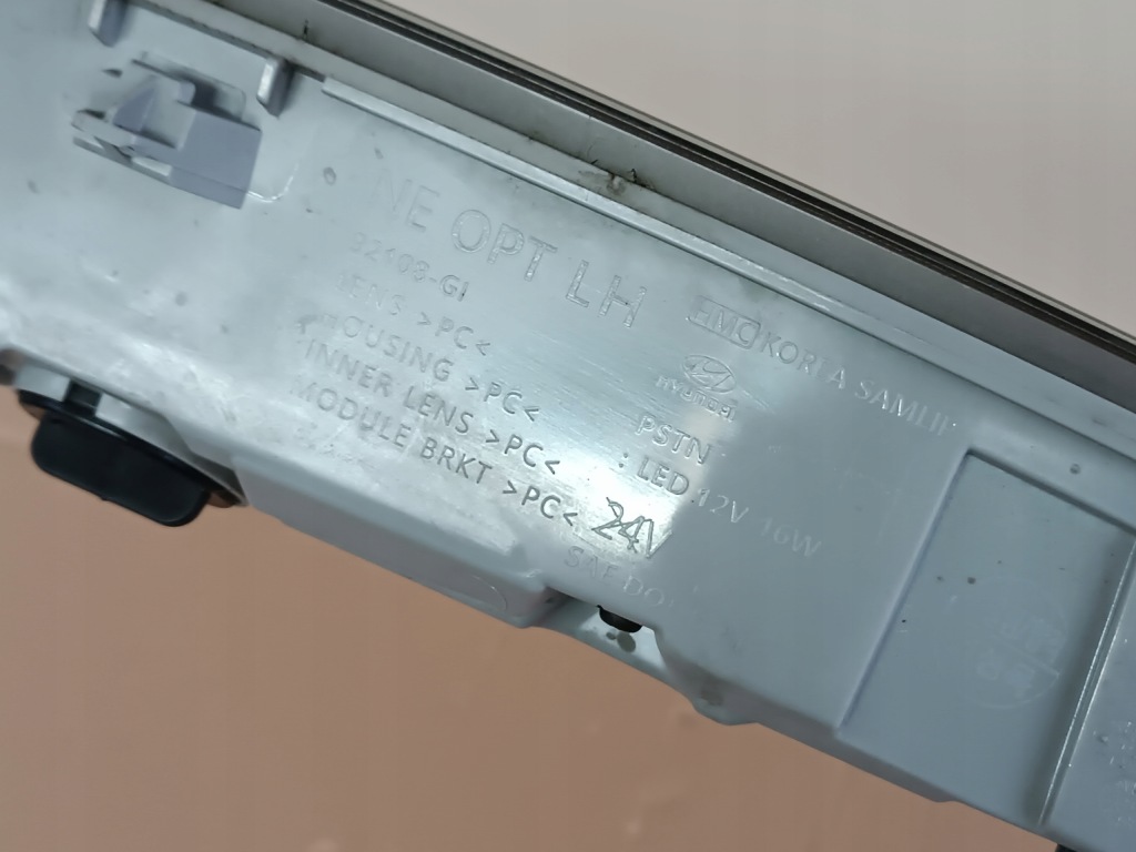 фото №9, Hyundai ioniq 5 лампа передняя led drl левая 92108-gi ne opt czarna штекер