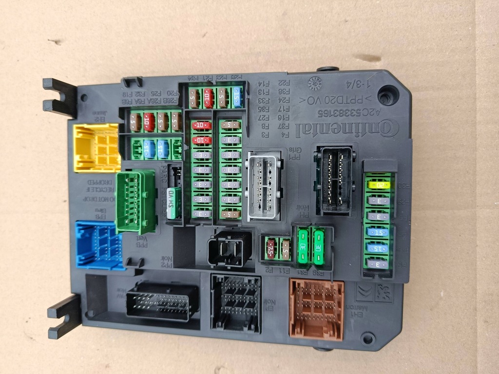 фото №7, Коробка предохранителей модуль bsi europa citroen c4 ii grand picasso