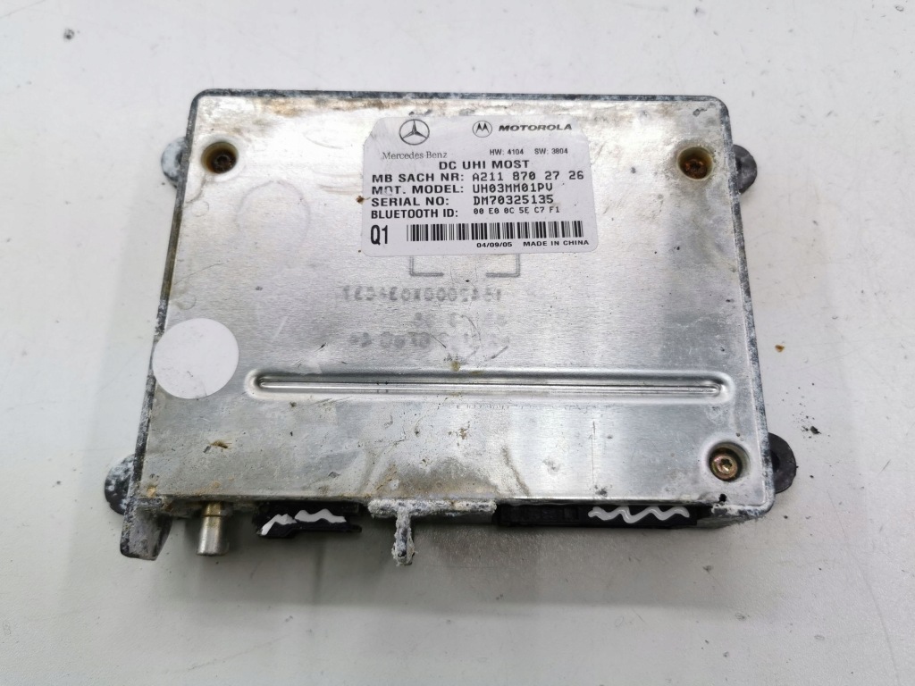 Купити Mercedes-benz b w245 2007 модуль bluetooth a2118702726