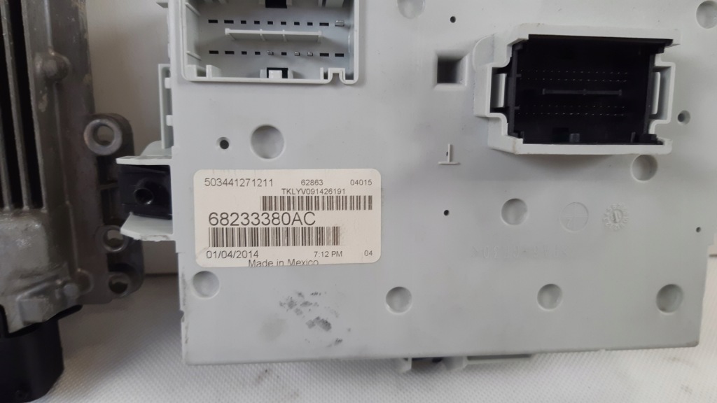 фото №6, Jeep cherokee kl 2.0 mtj бортовой компьютер замок зажигания bsi p56046990af, p56046989ac