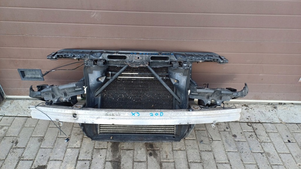 фото №8, Bmw x3 e83 pas передний kompletny 2.0d lift