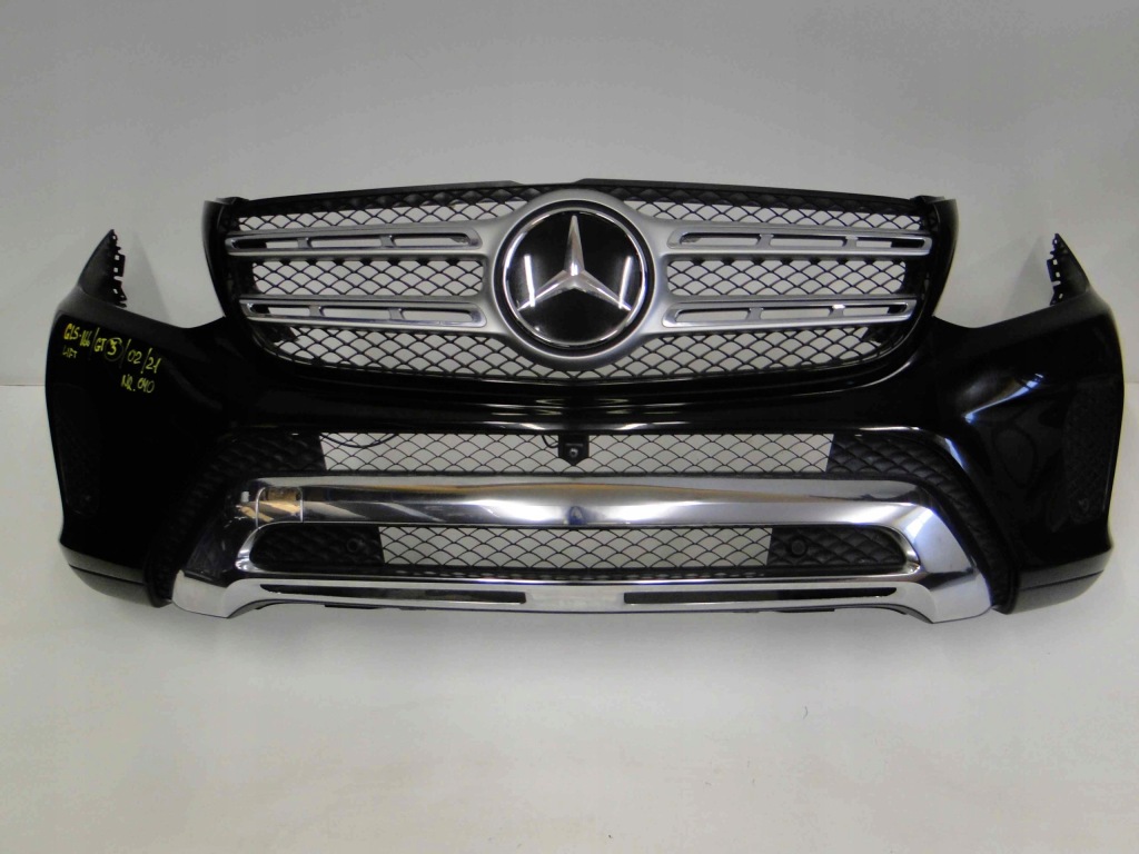 фото №9, Mercedes gls x166 166 капот бампер передний крылья перед чёрный 040