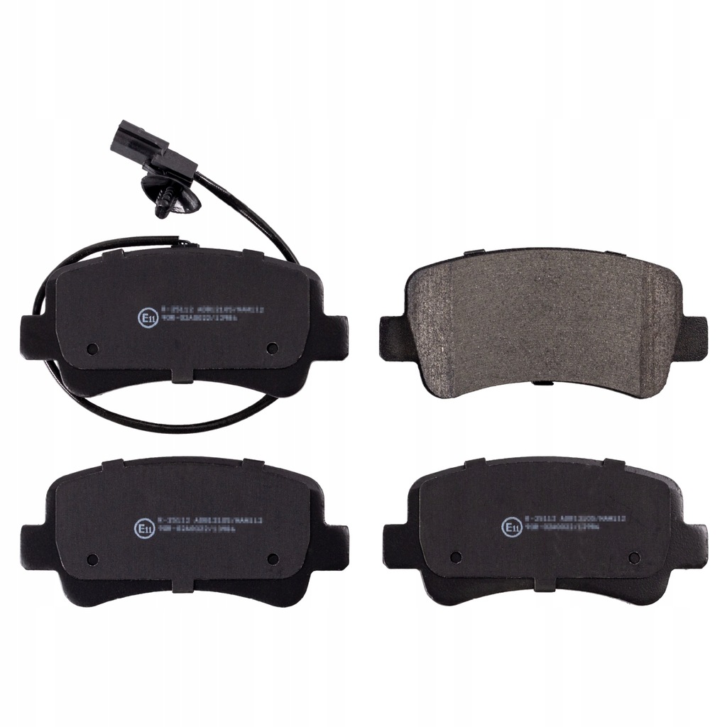 фото №15, Blue print adn142154 набор тормозных колодок тормозных, тормоза дисковые