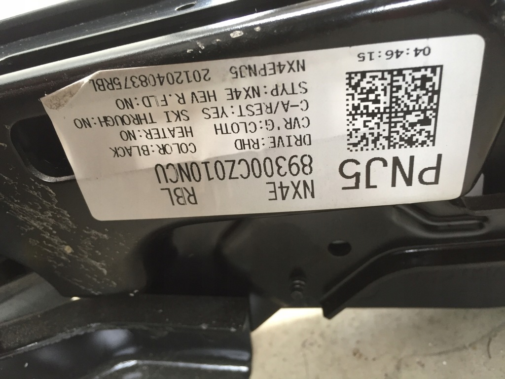 фото №12, Hyundai tucson iv 2021 сиденья перед заднее сиденье задняя kpl anglik