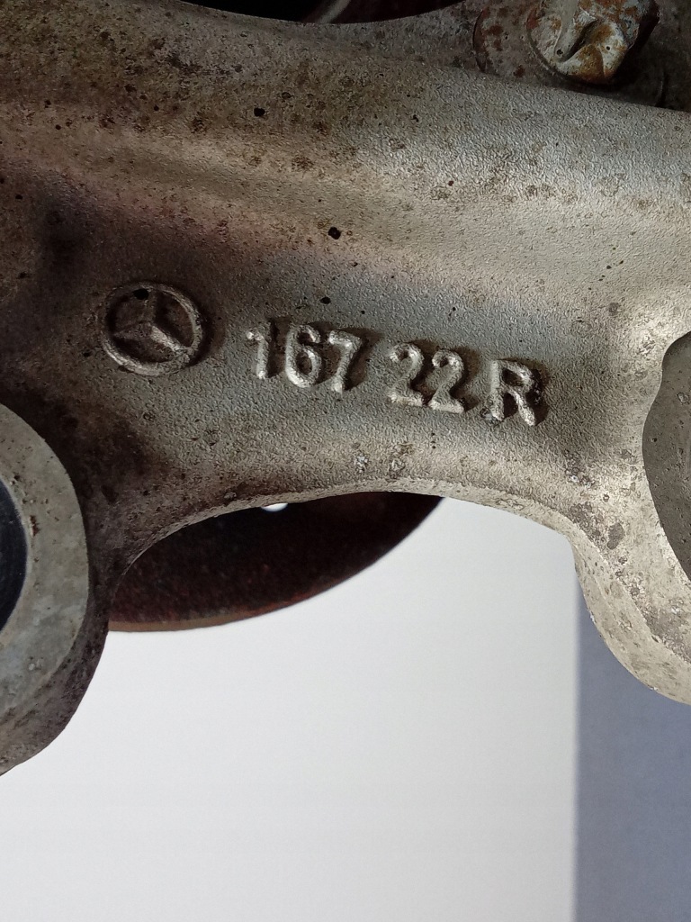 Gls w167 поворотний кулак задній права ступиця a16722r Київ