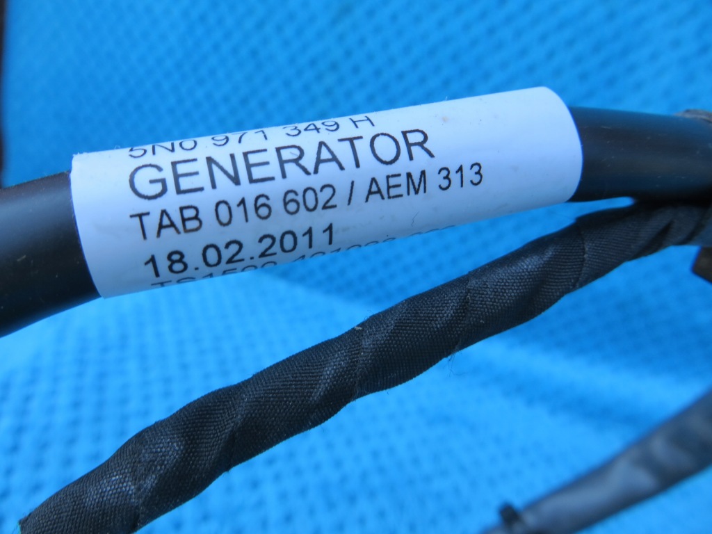 Vw tiguan 5n0 жгут генератора новая оригинал! Недорого