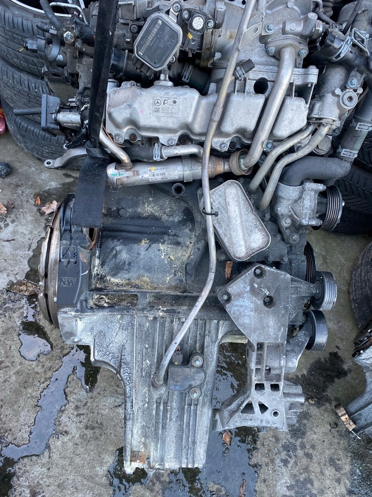 фото №5, Mercedes a klasa w169 2.0 180 cdi 109km kpl двигатель