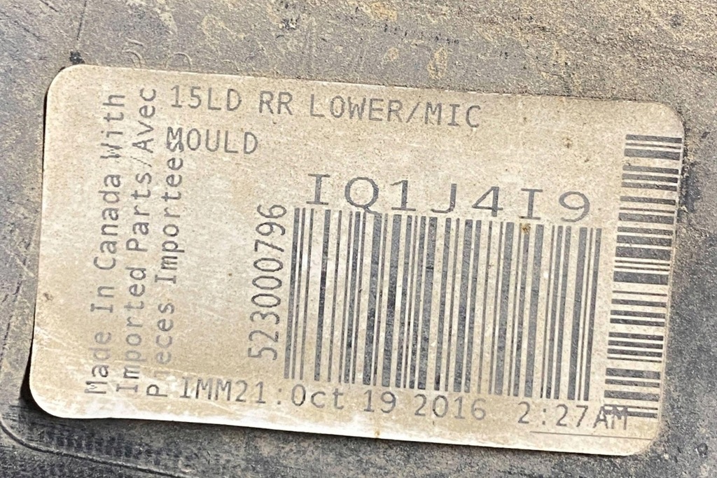 фото №9, Левая молдинг заднего бампера dodge charger 68226556aa 3.6l бензиновый 218kw