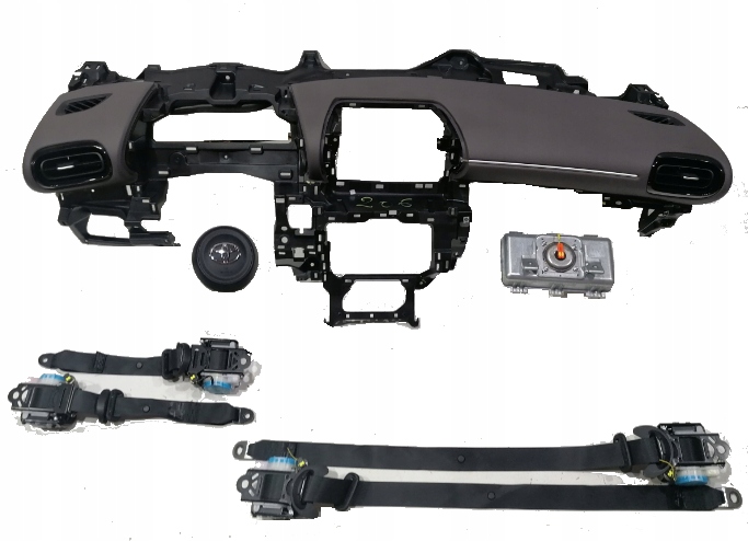 фото №1, Toyota yaris iv 4 панель приладів консоль ремені подушка безпеки reg