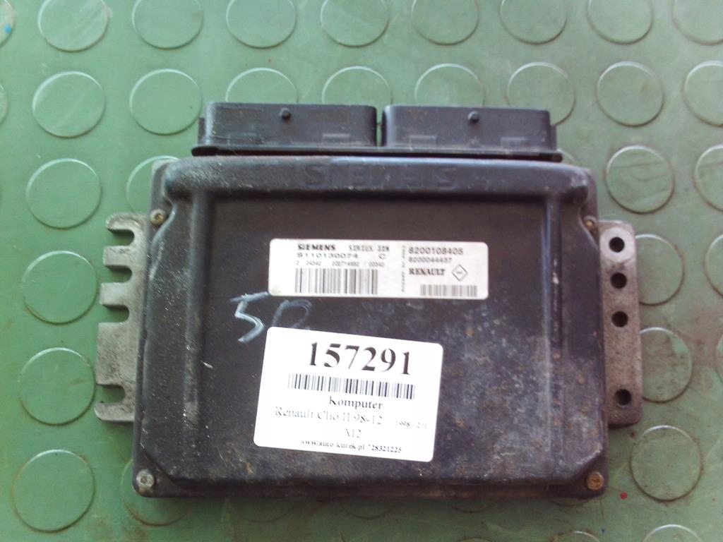 фото №1, Renault clio ii бортовий комп'ютер s110130074c