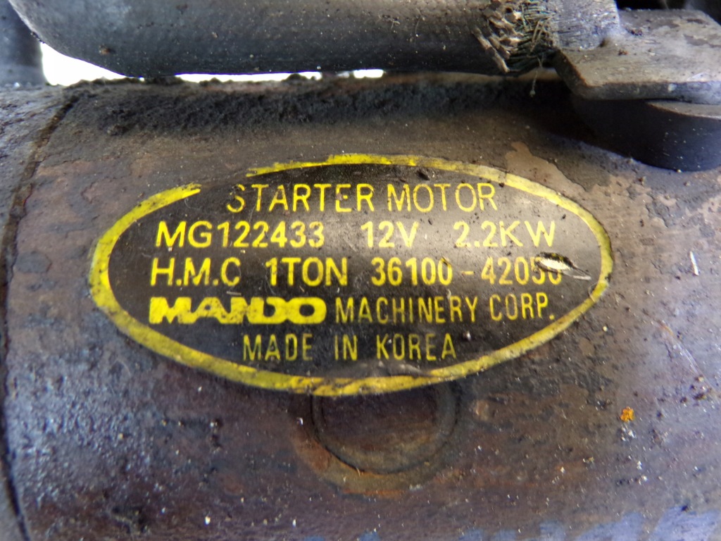Стартер hyundai h-100 mg122433 13 зубів в Україні