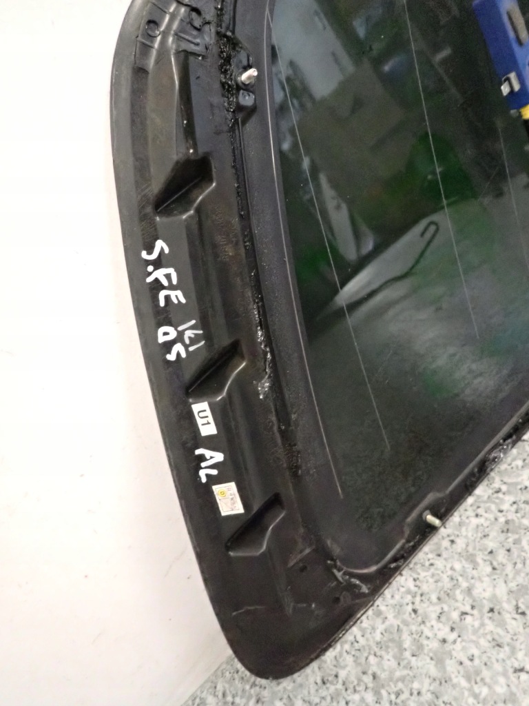 фото №6, Huyndai santa fe 01- скло задня ліва кузовна з антена