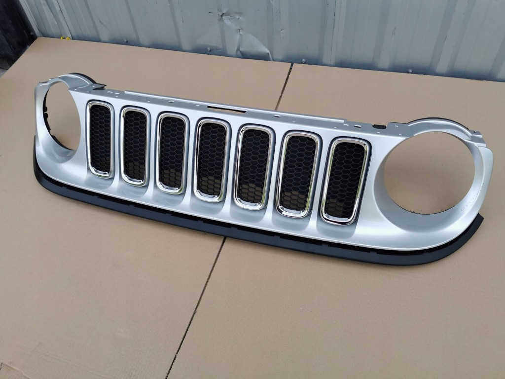 фото №3, Jeep renegade 14-18 решётка радиатора решётка радиатора бампера передний перед 735587827