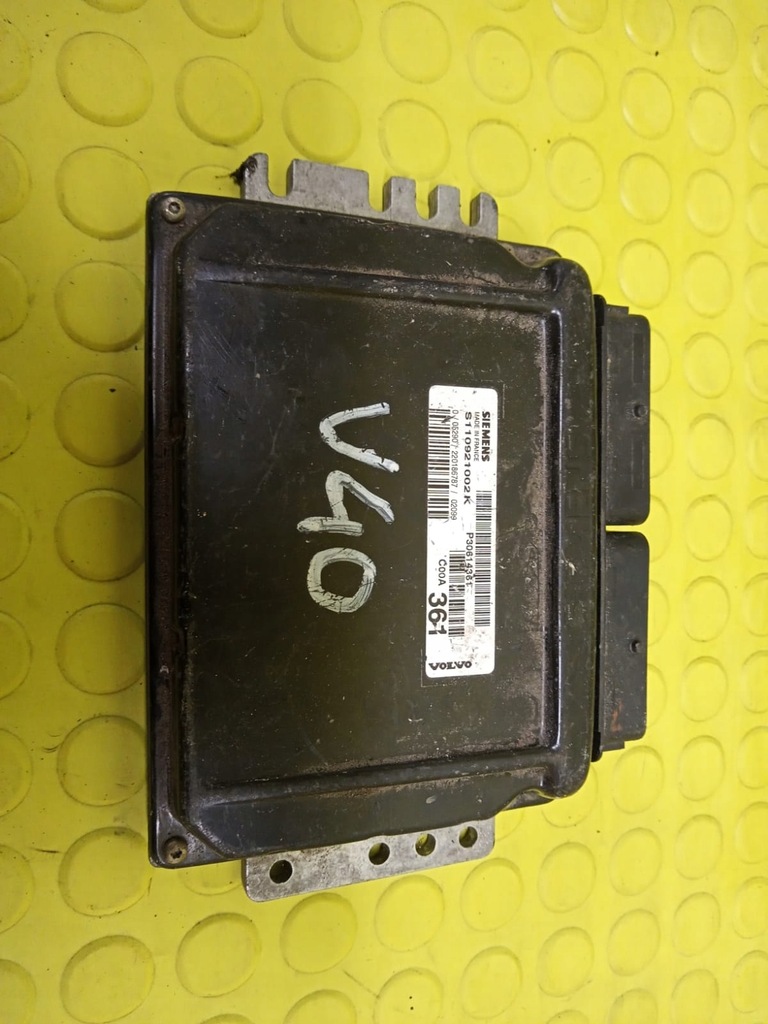 фото №4, Volvo s40 v40 блок управления двигателя s110921002k