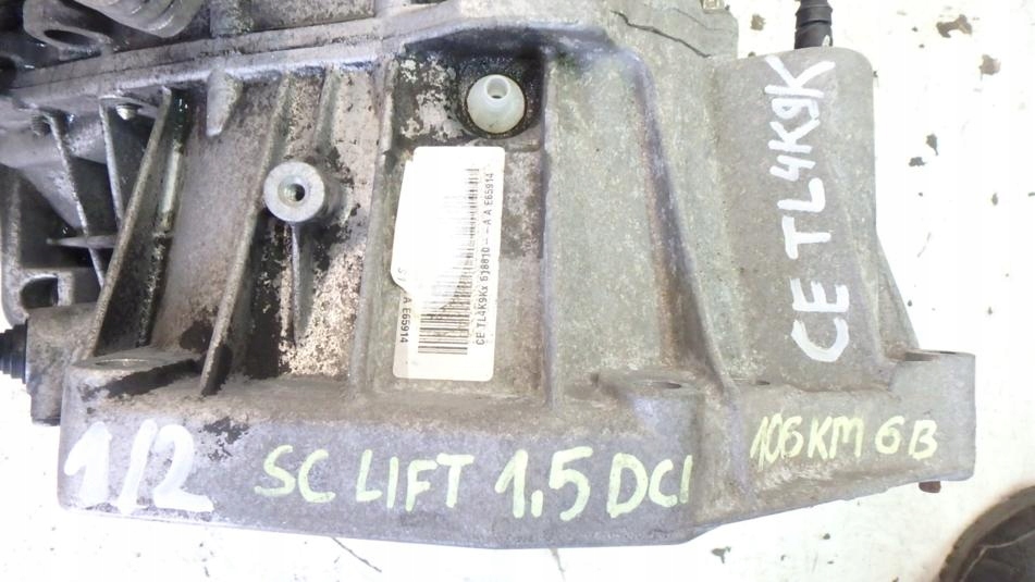 фото №6, Renault 1.5 dci коробка передач передач tl4k9k