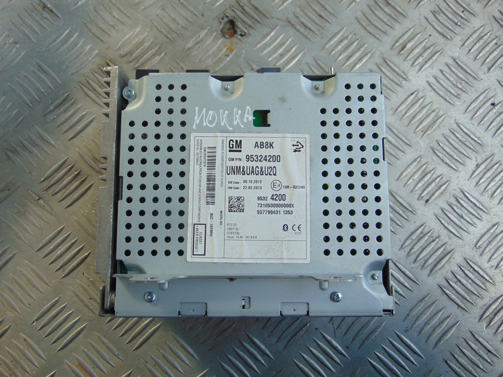 фото №1, Opel mokka радио 2012-