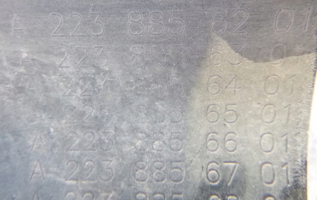 фото №10, Mercedes s w223 бампер задняя a2238856201