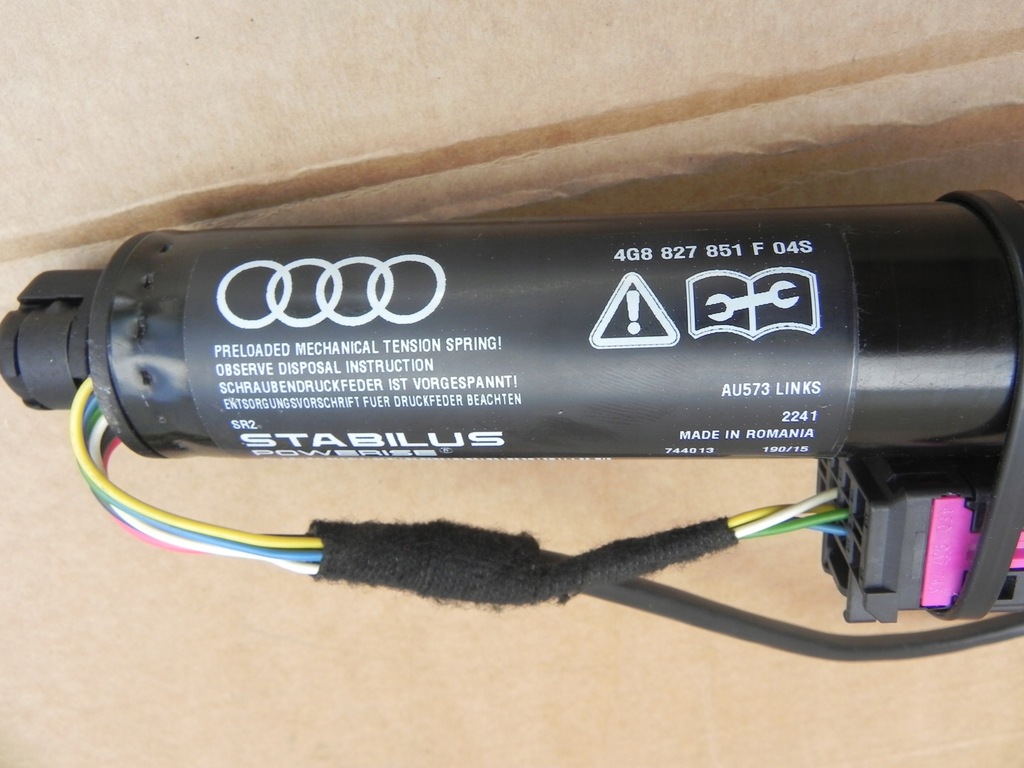 фото №5, Audi a7 c7 s7 привод петля крышки багажника левый