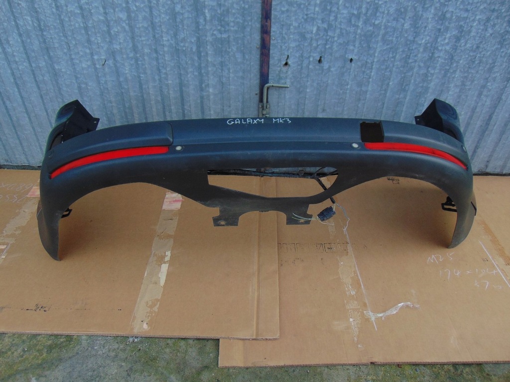 фото №7, Бампер задняя ford galaxy mk3 pod датчики парковки pdc