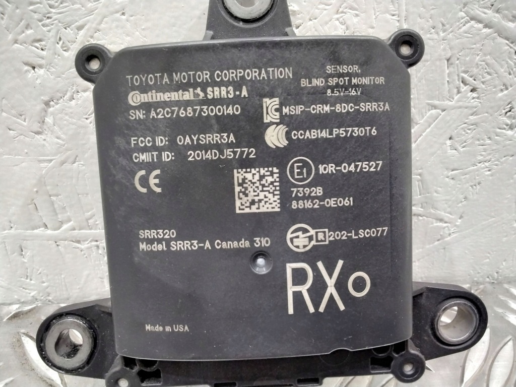 Lexus rx 450h 2019 с задний модуль мертвого pola Доставка