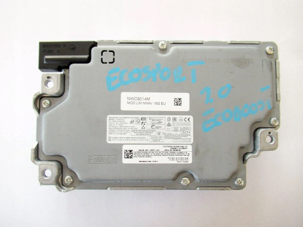 фото №6, Ford ecosport радио навигация hx7t18c815gl