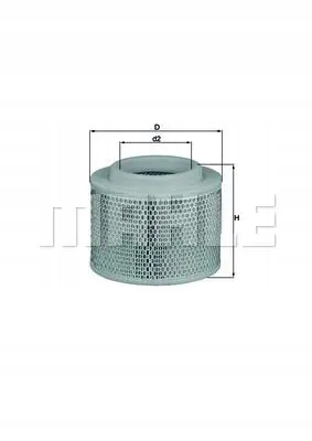 Фільтр повітря lx 2808/1 knecht Ціна