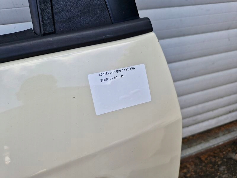 фото №3, Kia soul 1 i przedlift дверь левый задняя левая задние a1