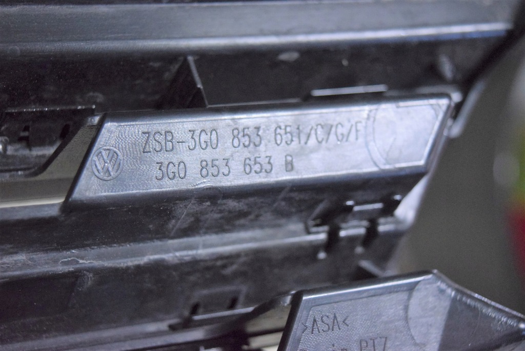 фото №15, Решётка радиатора решётка радиатора vw e-passat gte 3g0853653b 3g0853651