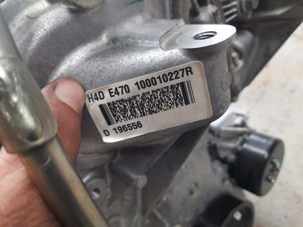 Renault captur 2 1.0tce двигун 12tys h4de470 Зі Шроту