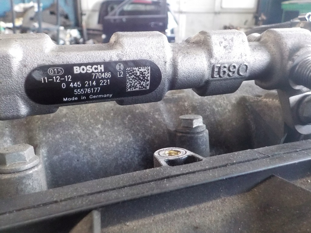 фото №12, Двигатель 55565911, opel zafira c 2013r 110 km 2.0 d 120 tys. km