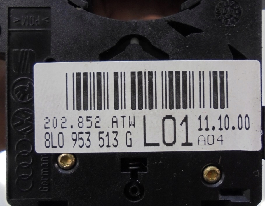 фото №4, Audi a6 c5 00 r важіль перемикач комбінований