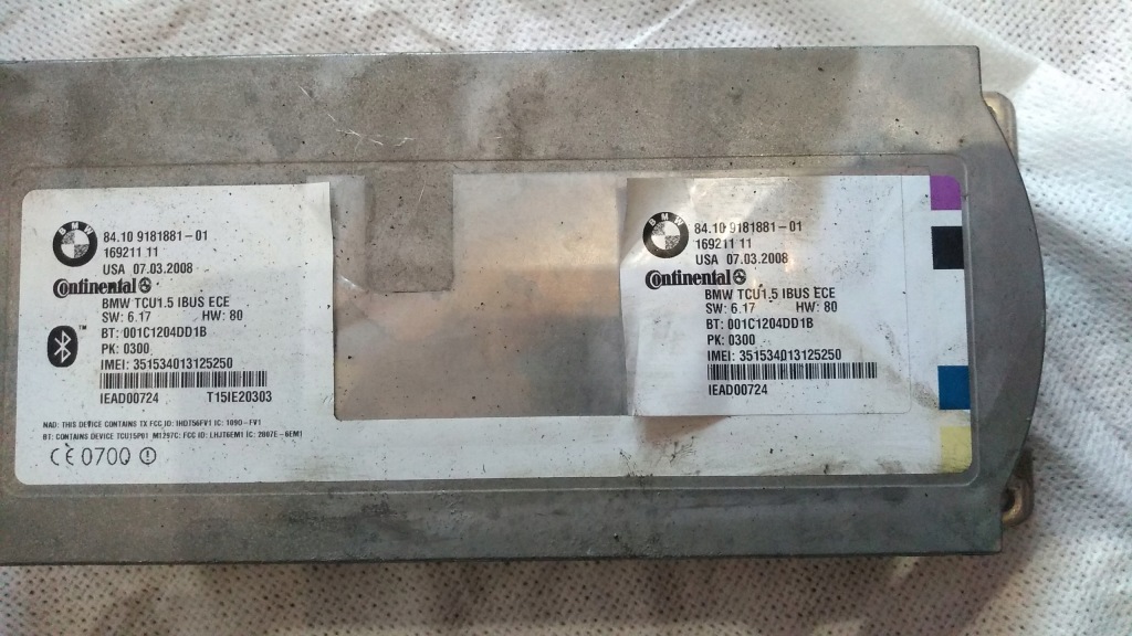 Купити Bmw e83 модуль bluetooth 84109181881