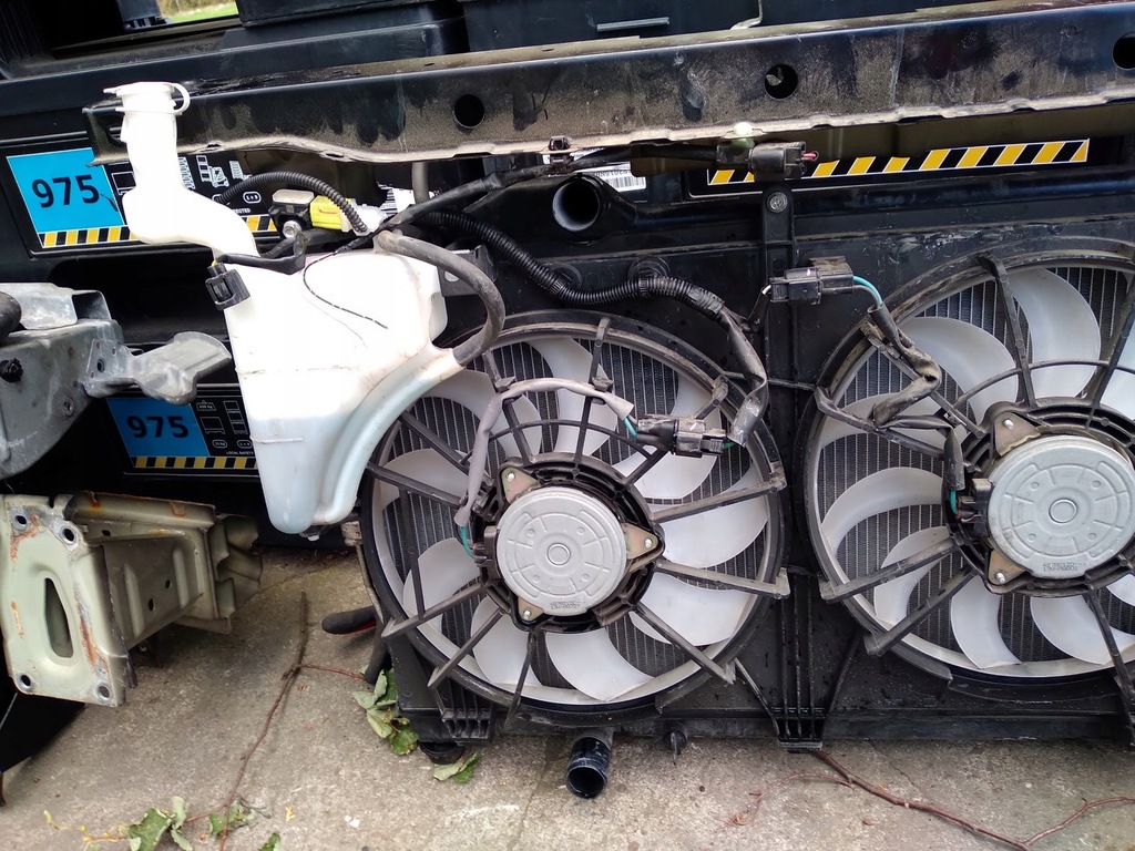 фото №8, Mitsubishi outlander iii усилитель передние pas радиатор 2.4 phev