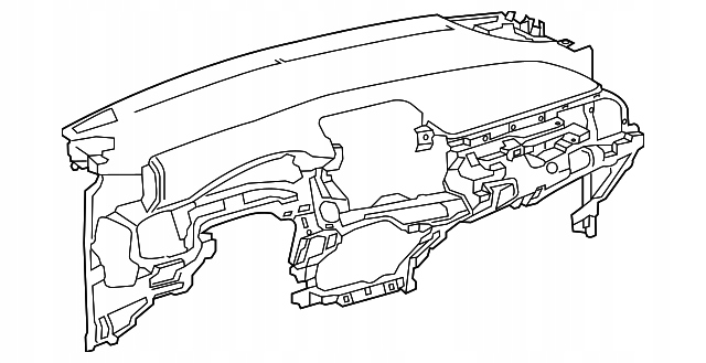 фото №1, Приборная панель приборная консоль приборная панель toyota ch-r chr