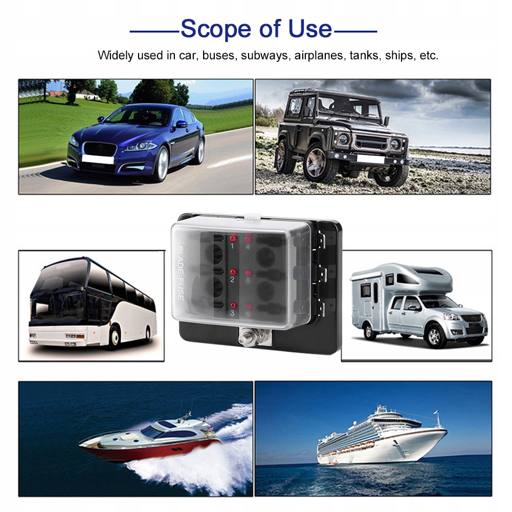 фото №6, 6-kierunkowy кронштейн коробка запобіжників