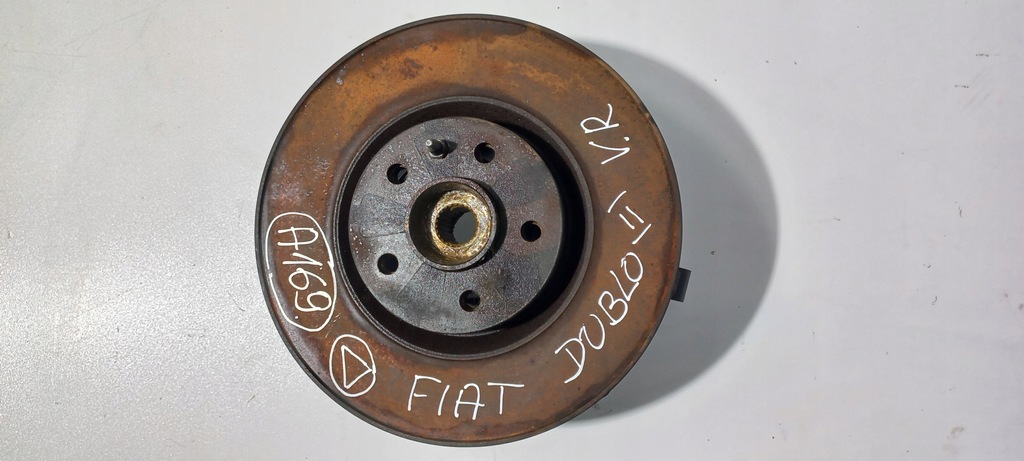 фото №1, Fiat doblo ii поворотный кулак правый перед ступица 2016