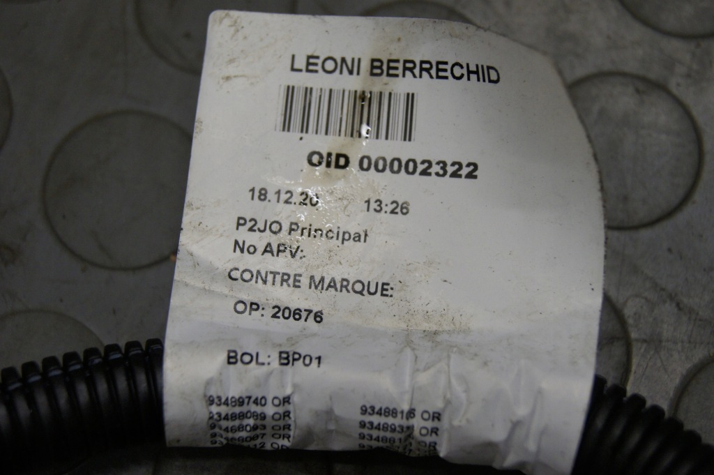 фото №12, Corsa f 1.2 електропроводка джгут відсік двигуна