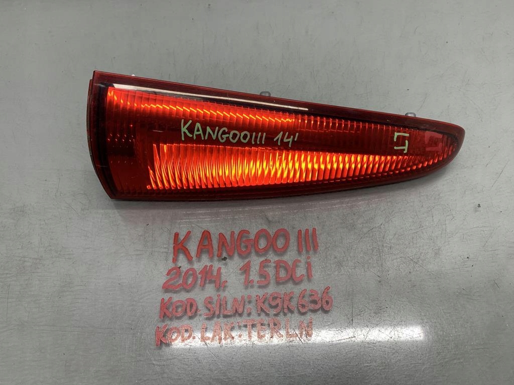 Купить Лампа левая задний  отражатель renault kangoo iii 1.5 dci 14r 265551235r