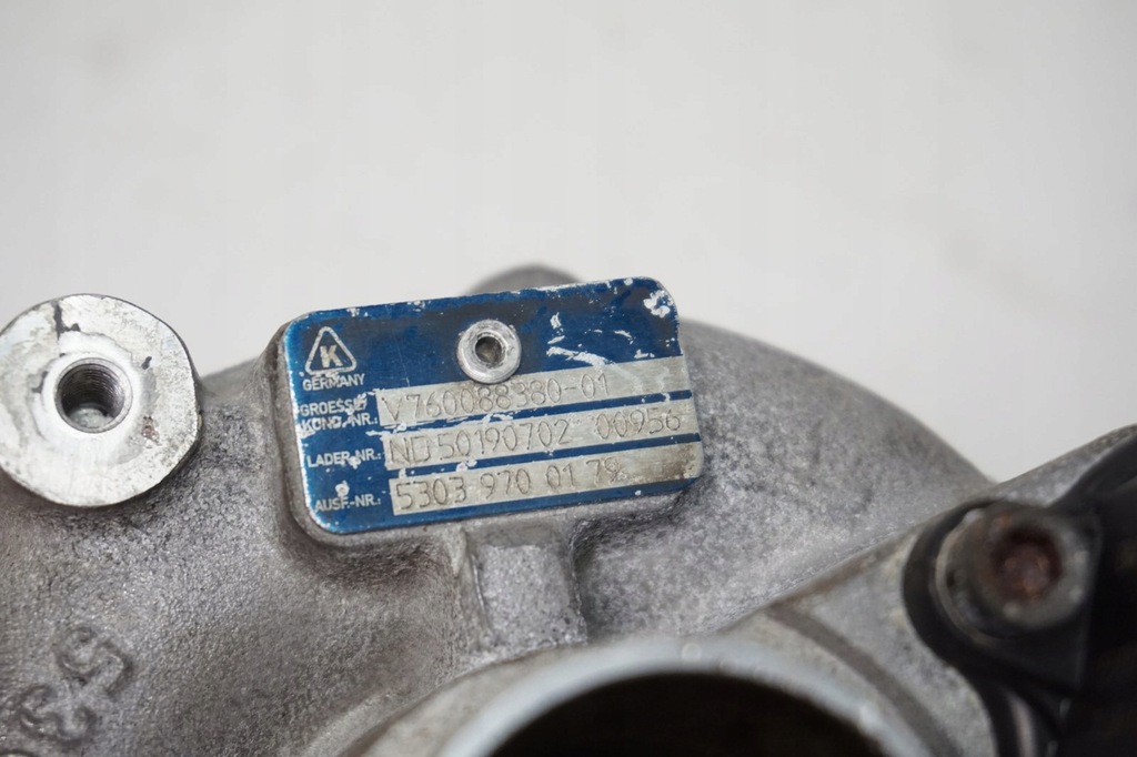 фото №9, Турбонагнетатель 53039700179 1,6 thp citroen c5 ii