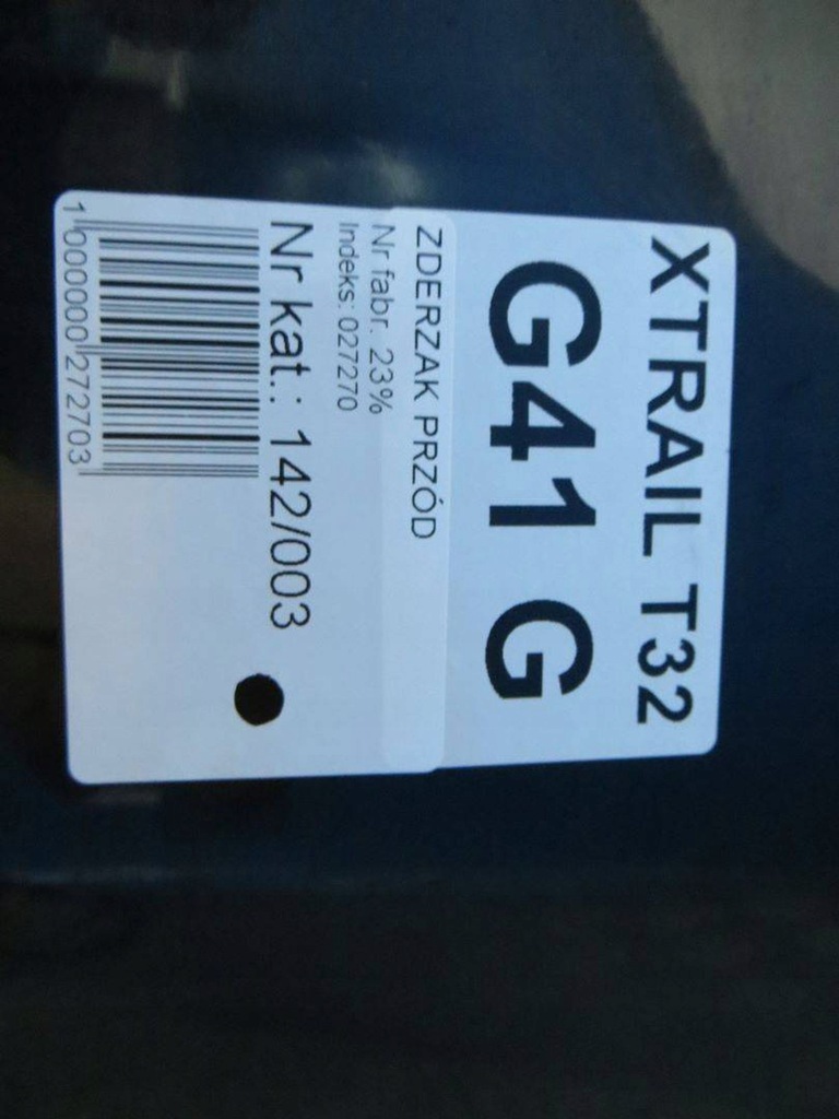 фото №13, Nissan x-trail t32 бампер перед g41 14-