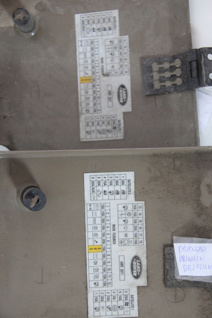 фото №5, Дверцята запобіжників land rover discovery i 1