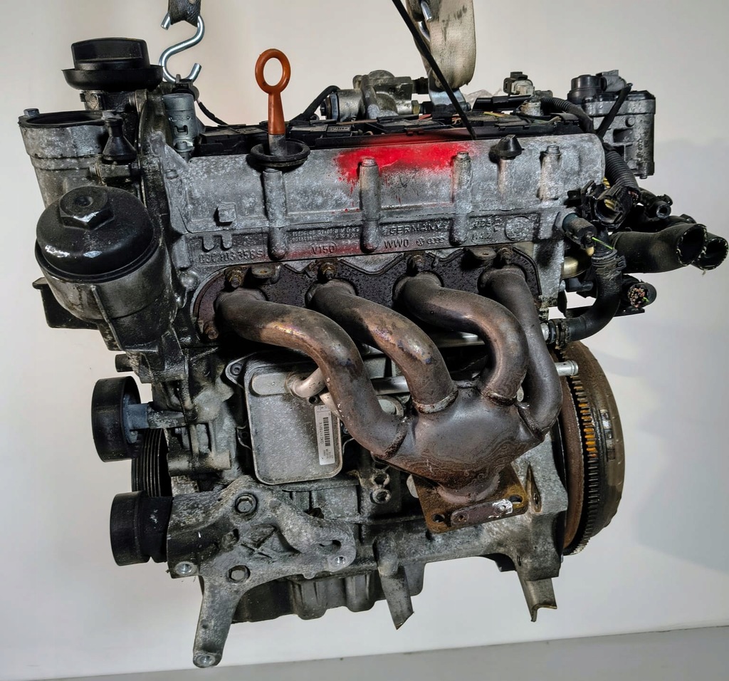 фото №12, Двигун kompletny vw seat skoda audi a3 1.6 fsi blf