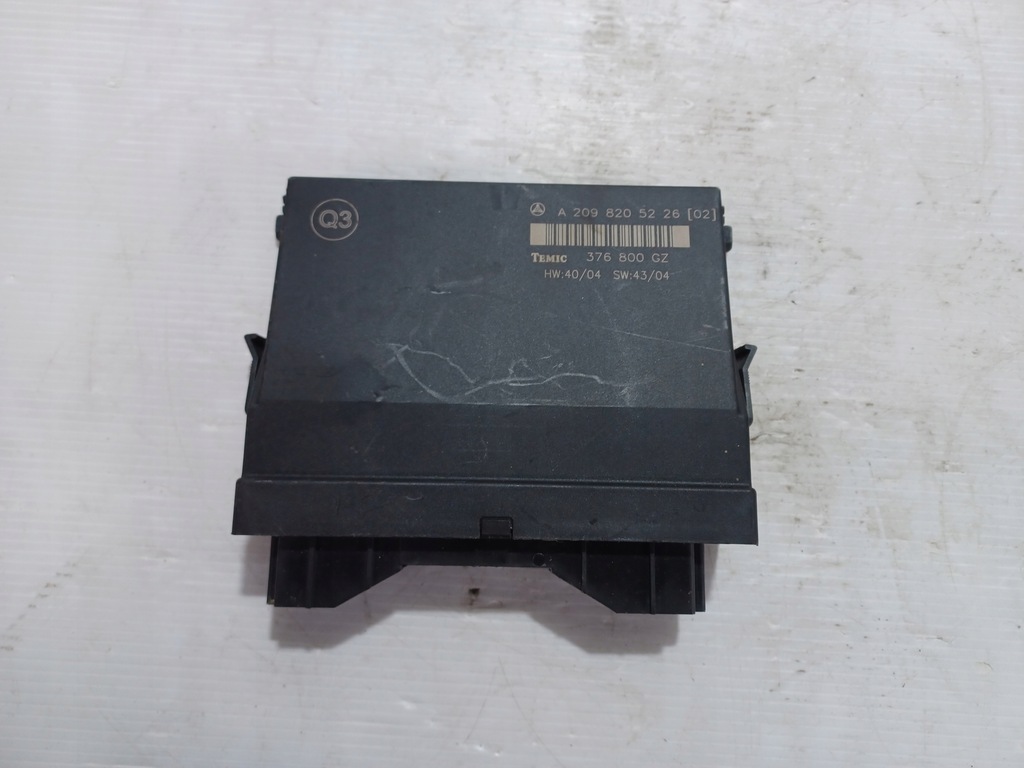 фото №1, Mercedes clk w209 модуль комфорту a2098205226