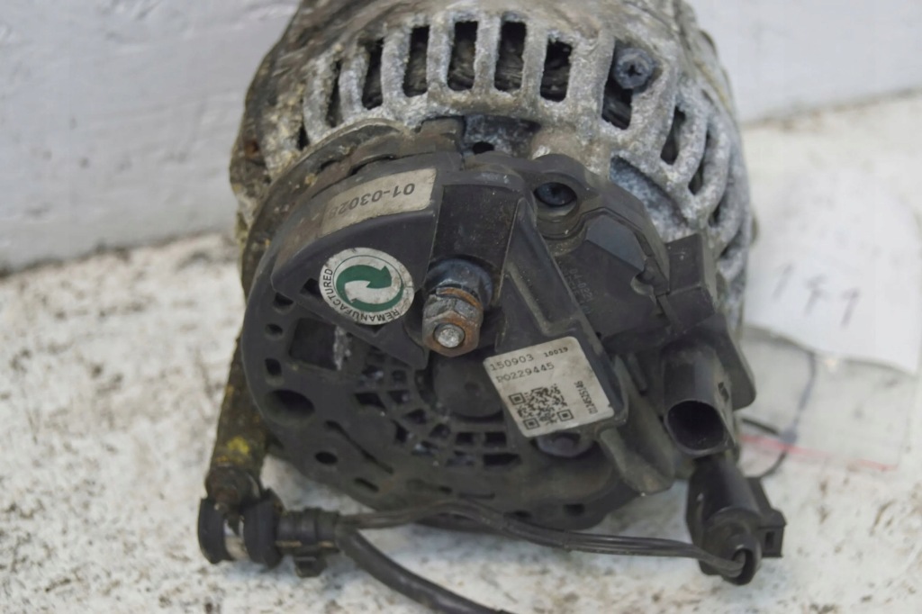 фото №6, Генератор skoda superb ii 2.0 tdi 0124525146