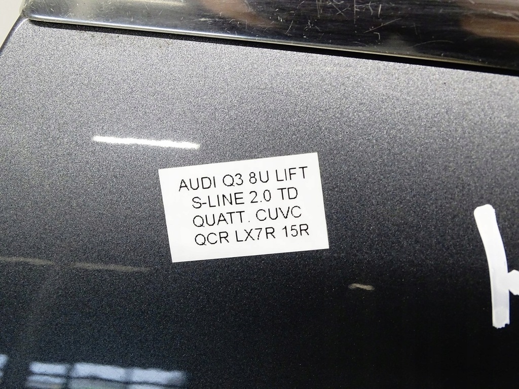 фото №14, Дверь правый задняя правое задние audi q3 8u lift lx7r